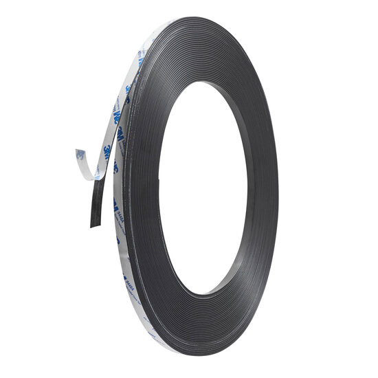 Zelfklevende Magneetband / 10mm Magnetische Tape - Dikte: 2 mm - Breedte: 10mm - Lengte: 30 Meter 