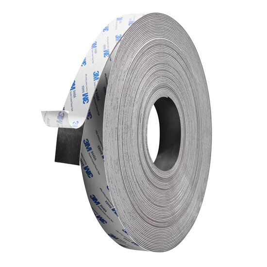 Zelfklevende Magneetband / 30mm Magnetische Tape - Dikte: 2 mm - Breedte: 30mm - Lengte: 30 Meter 