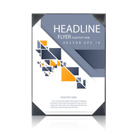 A4 Documentenmap voor 1 pagina - Zwart