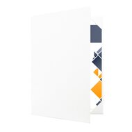 Hotelmap / Informatiemap / Welkomstmap / Gastenmap - 2x A4 - Wit