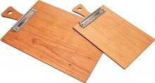 Houten Menu Klembord met Handvat - type HFH-Kersen (geolied)