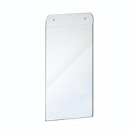 DL (1/3 A4) Acrylglas Display met 2 boorgaten - U-Houder - type MH-13A4-PM
