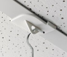 Houder voor Systeemplafond / Plafond Ophanghaak / Plafondhaak - type PH-11