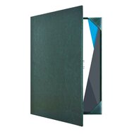 Rapportmap / Diplomamap / Certificaat Mappen - 2x A4 - Donkergroen
