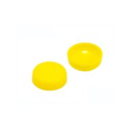 Afdekkapjes voor schroeven / Kentekenplaat Afdekdopjes - Geel (RAL 1021) - 13mm