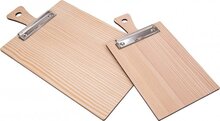 Houten Menu Klembord met Handvat - type HFH-Lariks (onbewerkt)