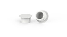 100 stuks - 8mm - Premium Afdekdopjes voor Boorgaten / Ronde Afdichtdop - Zuiver Wit RAL 9010