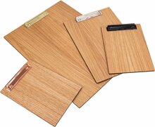 Houten (Menu) Klembord / Menukaart Clipboard - type: HFK-Eiken (Geolied)