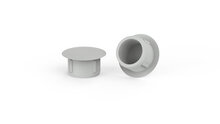 9mm - Premium Afdekdopjes voor Boorgaten / Ronde Afdichtdop - Lichtgrijs RAL 7035