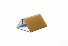 10,5cm - Gouden Menukaarthouder / Acrylglas Houder / Standaard - Type: PGG