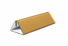 21cm - Gouden Menukaarthouder / Acrylglas Houder / Standaard - Type: PGG