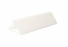 21cm - Witte Menukaarthouder / Acrylglas Houder / Standaard - Type: PGW