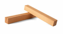 22cm - Houten Houder / Standaard / Menukaarthouder - Type: Smal-Beuken-Geolied