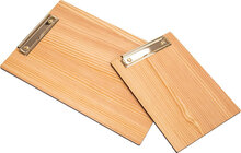 Houten (Menu) Klembord / Menukaart Clipboard - type: HFK-Lariks (Geolied)