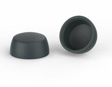 100 stuks - 16mm - Afdekkapjes voor schroeven - Mat - Antracietgrijs RAL 7016