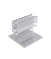 2,5 cm - Zelfklevende Supergrip / Kaartgripper - Scharnierend - Type: ZKS-25
