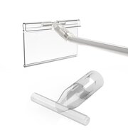  Transparante Displayhaak-Adapter voor enkele displayhaken  - type: HDA-01