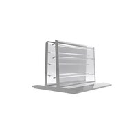 4cm - Zelfklevende PVC Houder (Transparant) / Standaard / Gripper Voet - Type: HTG-40