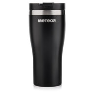 Dubbelwandige Thermo Drinkbeker / Mok - 480 ml - BPA-vrij - type: Meteor-Black-48