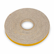 6 Meter - Zelfklevend Vilt / 10mm Plakvilt op Rol - Grijs (gem&ecirc;leerd) - Breedte: 10mm - Dikte: 2 mm