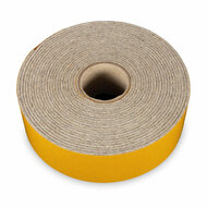 6 Meter - Zelfklevend Vilt / 40mm Plakvilt op Rol - Grijs (gem&ecirc;leerd) - Breedte: 40mm - Dikte: 2 mm