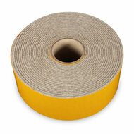6 Meter - Zelfklevend Vilt / 50mm Plakvilt op Rol - Grijs (gem&ecirc;leerd) - Breedte: 50mm - Dikte: 2 mm
