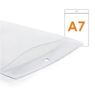 A7 Prijskaarthoesje / Meubelkaarthoes / Flexibele Hoes - Type PHS-A7