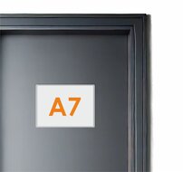 A7 Zelfklevende Insteekhoes - Flexibele Kaarthouder met opening aan de lange zijde 