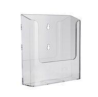 A5 Transparante Wandfolderhouder / Brochurehouder / Houder Met Boorgaten - Type A5-Transparant