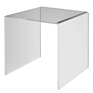 200 x 200 x 200 mm - Acrylglas Productstandaard / U-Houder / Display - Transparant 