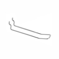16cm - Dubbele Gaatjeswand / Perfowandhaak / Boardhaak / Displayhaak - Metaal - type: PHO-16D