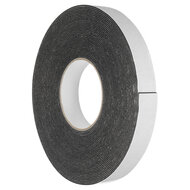 25mm - Dubbelzijdig PE-Schuim Foamtape - Zwart - 50 Meter 