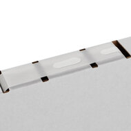 10 x 30mm Lijmstrepen - Verwijderbaar / Siliconen Kleefrondjes - Doos 3000 Stuks