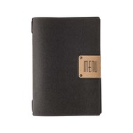 Menumap / Menukaart Mappen - Type: ECOMENU - Zwart - A5