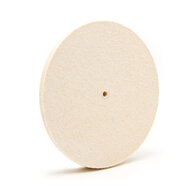 &oslash; 150mm Polijstschijf - Dikte: 5mm - 95% Premium Wolvilt 