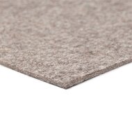 Wolvilt - Grijs (gem&ecirc;leerd) - 50cm x 50cm - Dikte: 5 mm - 0,36 kg/dm&sup3;