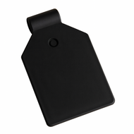 Zwarte Prijslabel / Scanvaantje / Pendelclip / Prijskaarthouder - 25 x 25 mm - type: PCL-25Z
