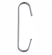 C-Haak - Aluminium - Zilver - 6cm - type CH-4