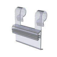 100 stuks - Supergrip / Kaartgripper - voor Buis / Draadrek - 35mm - Type: HHB-09