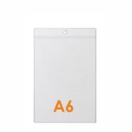 A6 Prijskaarthoesje / Meubelkaarthoes / Flexibele Hoes - Type PHS-A6