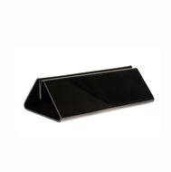 14,8cm - Glanzend Zwarte Menukaarthouder / Houder / Standaard - Type: GZ-148-M