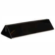 21cm - Glanzend Zwarte Menukaarthouder / Houder / Standaard - Type: GZ-210-M