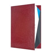 Rapportmap / Diplomamap / Certificaat Mappen - 2x A4 - Rood