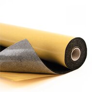 2 meter - Zelfklevend Naaldvilt / Plakvilt voor Auto- en Camperbekleding - Antraciet - Breedte: 1 meter - Dikte: 3 mm