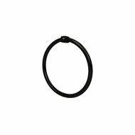 32mm Metalen Scharnierringen / Bindringen / Klikringen - Zwart