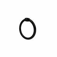 100 stuks - 20mm Metalen Scharnierringen / Bindringen / Klikringen - Zwart