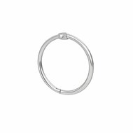 32mm Metalen Scharnierringen / Bindringen / Klikringen - Zilver