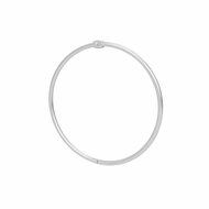 100 stuks - 63mm Metalen Scharnierringen / Bindringen / Klikringen - Zilver