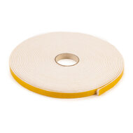 Zelfklevend Vilt / 10mm Plakvilt op Rol (10m) - Wit - Breedte: 10mm - Dikte: 3 mm - Lengte: 10 Meter