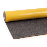 Zelfklevend Akoestisch Wolvilt / Plakvilt voor Interieurbekleding - Grijs - Breedte: 0,9 meter - Dikte: 4,5 mm